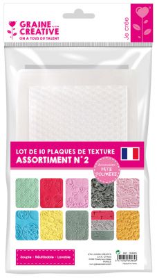 10 PLAQUES DE TEXTURE LOT N�2
