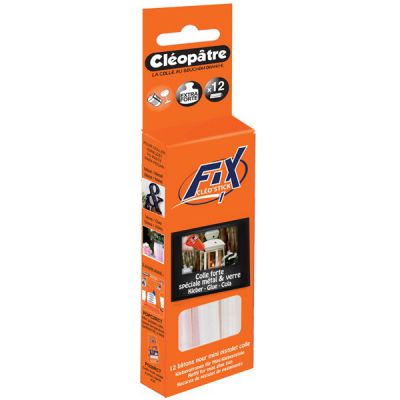 12 RECHARGES COLLE POUR PISTOLET POUR VERRE ET METAL