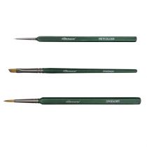 3 PINCEAUX MAQUETTE \ PERFECTIONNEMENT\  (METICULOUS/SPREADER/FINISHER)