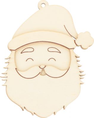 3 SILHOUETTE PERE NOEL SANTA BABY
