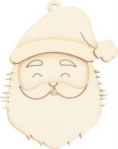 3 SILHOUETTE PERE NOEL SANTA BABY