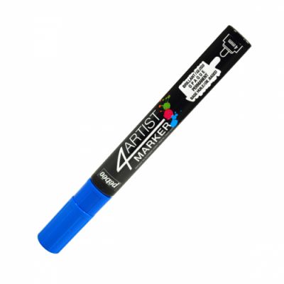4ARTIST MARKER 4MM  BLEU FONCE