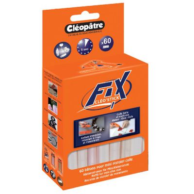 60 RECHARGES COLLE POUR PISTOLET
