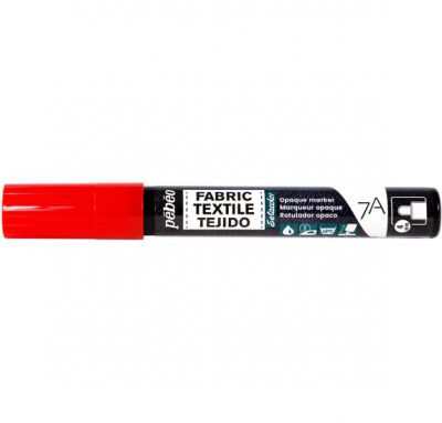 7A MARQUER OPAQUE ROUGE POINTE RONDE 4MM