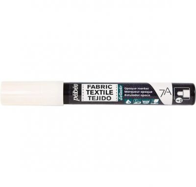 7A MARQUEUR OPAQUE BLANC POINTE RONDE 4MM