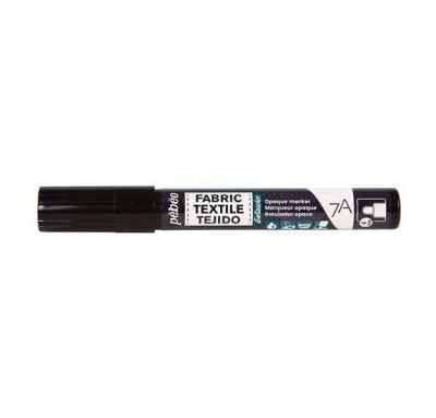 7A MARQUEUR OPAQUE NOIR POINTE RONDE 4MM