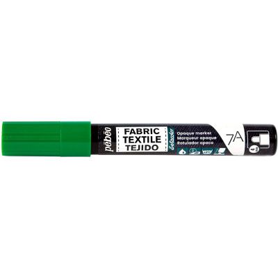 7A MARQUEUR OPAQUE VERT POINTE RONDE 4MM