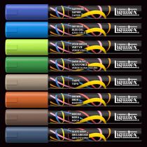 8 MARQUEURS ACRYLIQUE LIQUITEX 2MM PAYSAGE