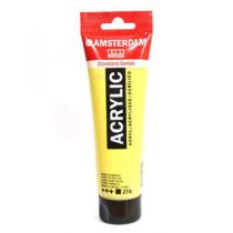 ACRYL AMSTERDAM 120ML JAUNE TIT NICKEL