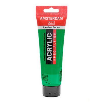 ACRYL AMSTERDAM 120ML VERT PERMANENT CLAIR