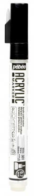 ACRYLIC MARKER PEBEO POINTE 0.7MM BLANC