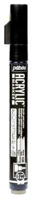ACRYLIC MARKER PEBEO POINTE RONDE 1.2MM NOIR