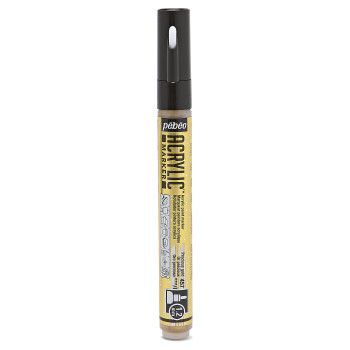 ACRYLIC MARKER PEBEO POINTE RONDE 1.2MM OR PRECIEUX PAILLETTE