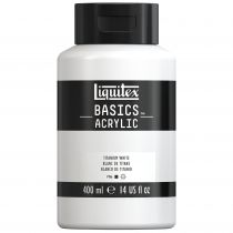 ACRYLIQE LIQUITEX BASICS 400ML BLANC DE TITANE