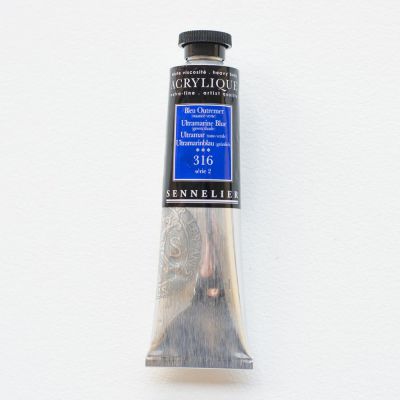 ACRYLIQUE EXTRA-FINE BLEU OUTREMER NUANCE VERT S2