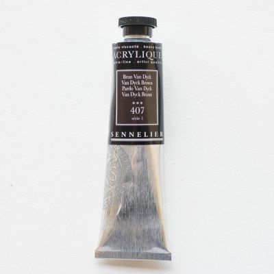 ACRYLIQUE EXTRA-FINE BRUN VAN DYCK S1