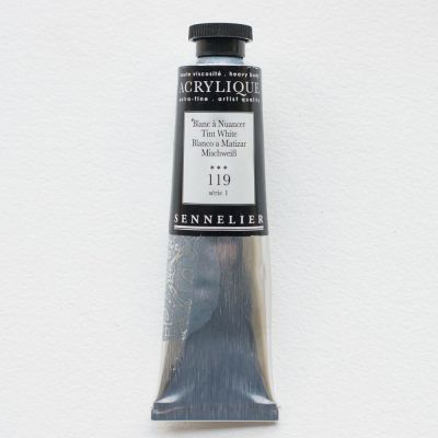 ACRYLIQUE EXTRA-FINE SENNELIER BLAN A NUANCER S1