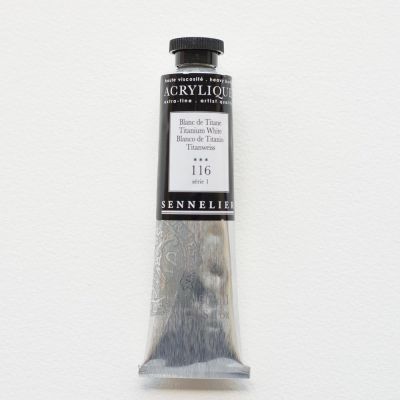 ACRYLIQUE EXTRA-FINE SENNELIER BLAN DE TITANE S1