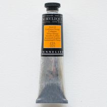 ACRYLIQUE EXTRA-FINE SENNELIER JAUNE DE CADMIUM ORANGE S6
