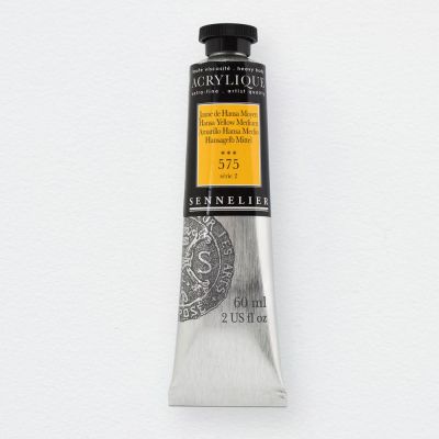 ACRYLIQUE EXTRA-FINE SENNELIER JAUNE DE HANSA MOYEN S2