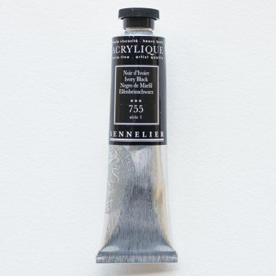 ACRYLIQUE EXTRA-FINE SENNELIER NOIR D\'IVOIRE S1