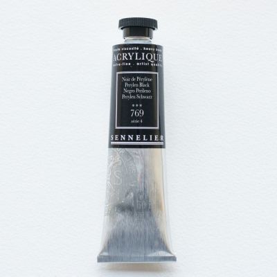 ACRYLIQUE EXTRA-FINE SENNELIER NOIR PERYLENE S4