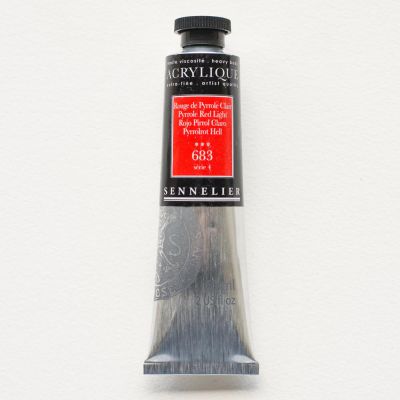 ACRYLIQUE EXTRA-FINE SENNELIER ROUGE DE PYRROLE CLAIR S4
