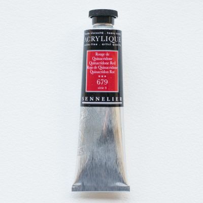 ACRYLIQUE EXTRA-FINE SENNELIER ROUGE DE QUINACRIDONE S4