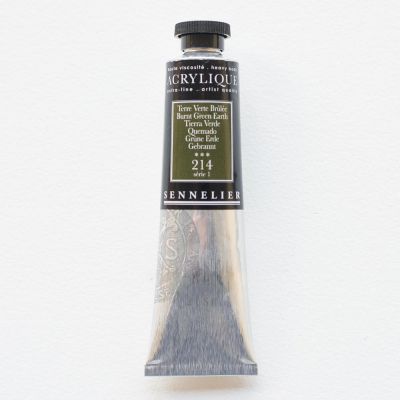 ACRYLIQUE EXTRA-FINE TERRE VERTE BRULEE S1