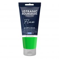 ACRYLIQUE FINE LEFRANC-BOURGEOIS VERT ETINCELANT FLUO 80ml