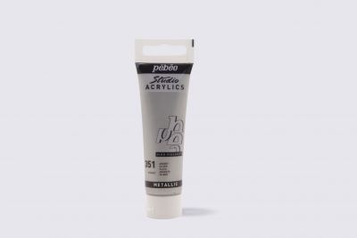 ACRYLIQUE FINE STUDIO ACRYLICS PEBEO 30 ML ARGENT