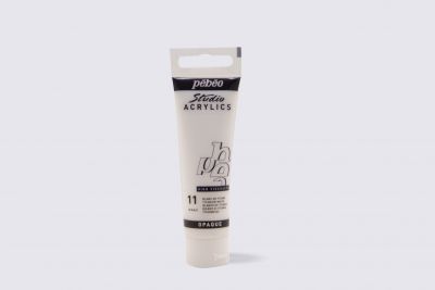 ACRYLIQUE FINE STUDIO ACRYLICS PEBEO 30 ML BLANC DE TITANE