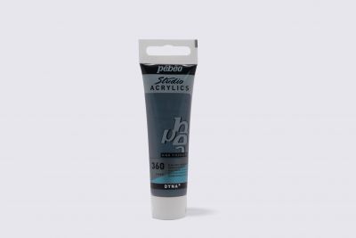 ACRYLIQUE FINE STUDIO ACRYLICS PEBEO 30 ML BLEU NOIR IRIDESCENT