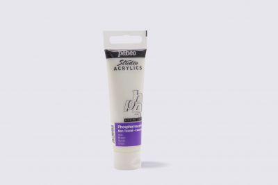 ACRYLIQUE FINE STUDIO ACRYLICS PEBEO 30 ML GEL PHOSPHORESCENT NON TEINT� VERT