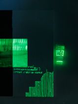 ACRYLIQUE FINE STUDIO ACRYLICS PEBEO 30 ML GEL PHOSPHORESCENT NON TEINT&Eacute; VERT