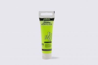 ACRYLIQUE FINE STUDIO ACRYLICS PEBEO 30 ML JAUNE FLUORESCENT