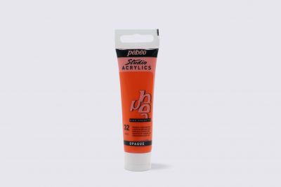 ACRYLIQUE FINE STUDIO ACRYLICS PEBEO 30 ML ORANGE CADMIUM IMITATION