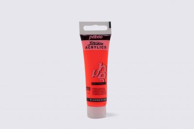 ACRYLIQUE FINE STUDIO ACRYLICS PEBEO 30 ML ORANGE FLUORESCENT