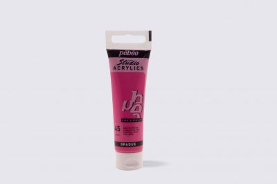 ACRYLIQUE FINE STUDIO ACRYLICS PEBEO 30 ML ROSE VIF OPAQUE
