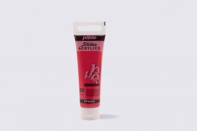 ACRYLIQUE FINE STUDIO ACRYLICS PEBEO 30 ML ROUGE CADMIUM FONCE IMITATION