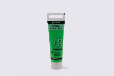 ACRYLIQUE FINE STUDIO ACRYLICS PEBEO 30 ML VERT CADMIUM IMITATION