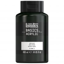 ACRYLIQUE LIQUITEX BASICS 400ML NOIR IVOIRE