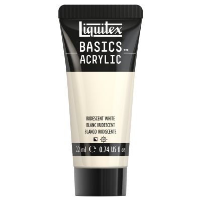 ACRYLIQUE LIQUITEX BASICS BLANC IRIDESCENT