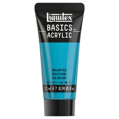 ACRYLIQUE LIQUITEX BASICS BLEU �CLATANT
