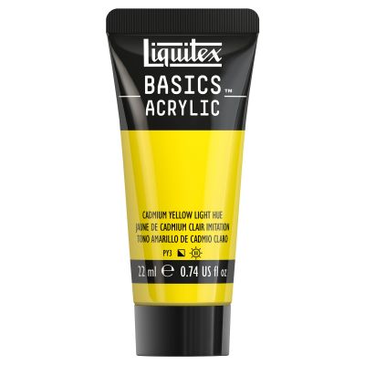 ACRYLIQUE LIQUITEX BASICS JAUNE DE CADMIUM CLAIR IMITATION