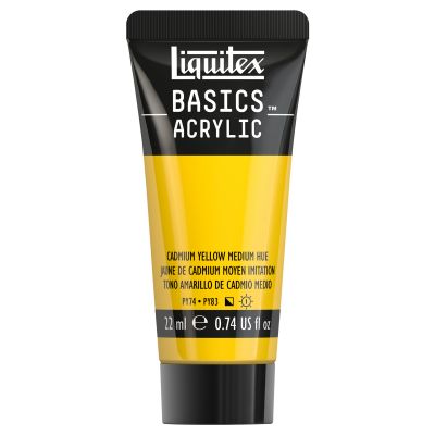 ACRYLIQUE LIQUITEX BASICS JAUNE DE CADMIUM MOYEN IMITATION