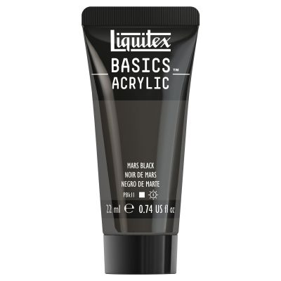 ACRYLIQUE LIQUITEX BASICS NOIR DE MARS