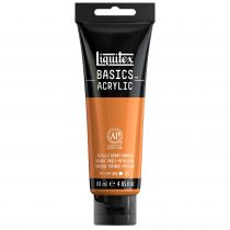 ACRYLIQUE LIQUITEX BASICS ORANGE BRULÉE METALLIQUE