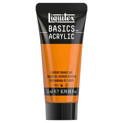 ACRYLIQUE LIQUITEX BASICS ORANGE DE CADMIUM IMITATION