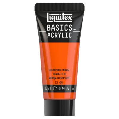 ACRYLIQUE LIQUITEX BASICS ORANGE FLUO